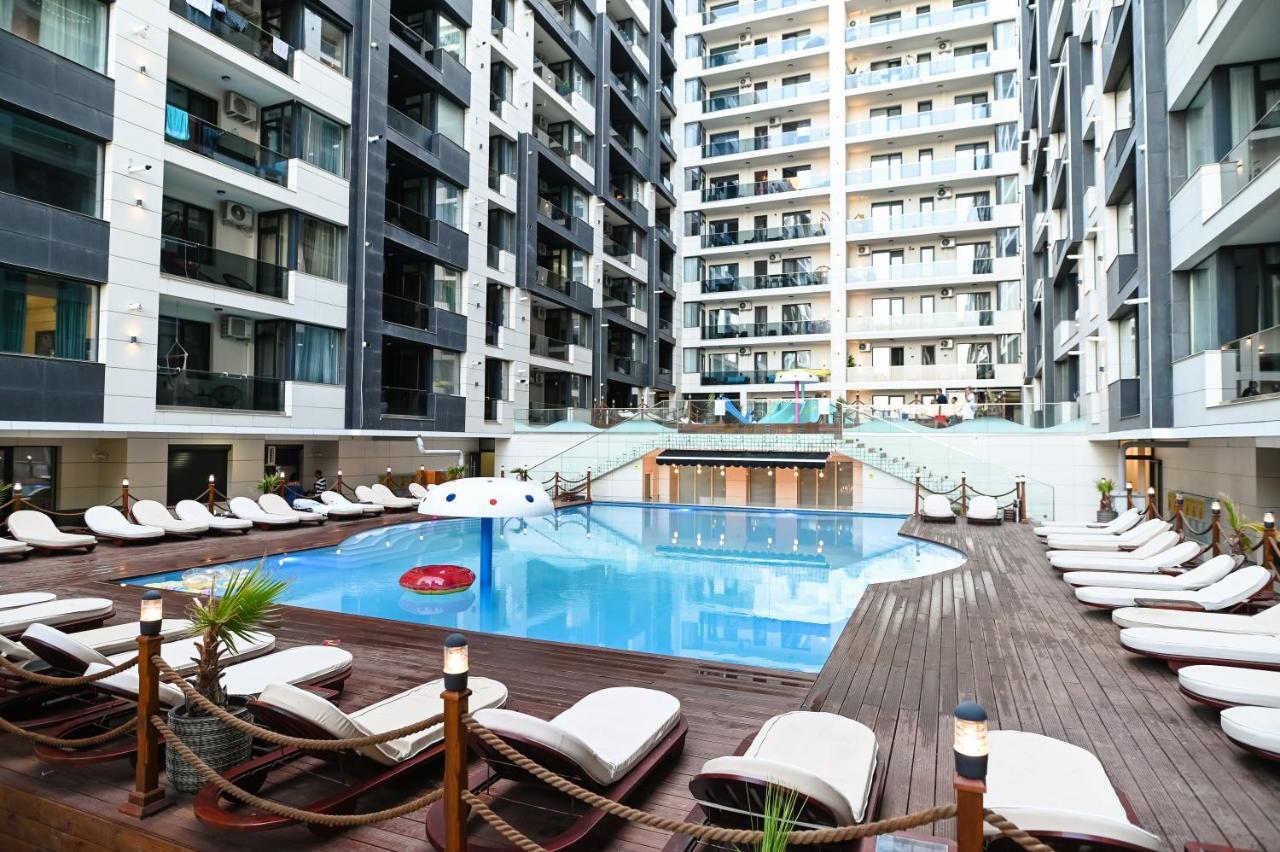 Apartament de poveste pe plajă în Building Ștefan Resort Năvodari Extérieur photo