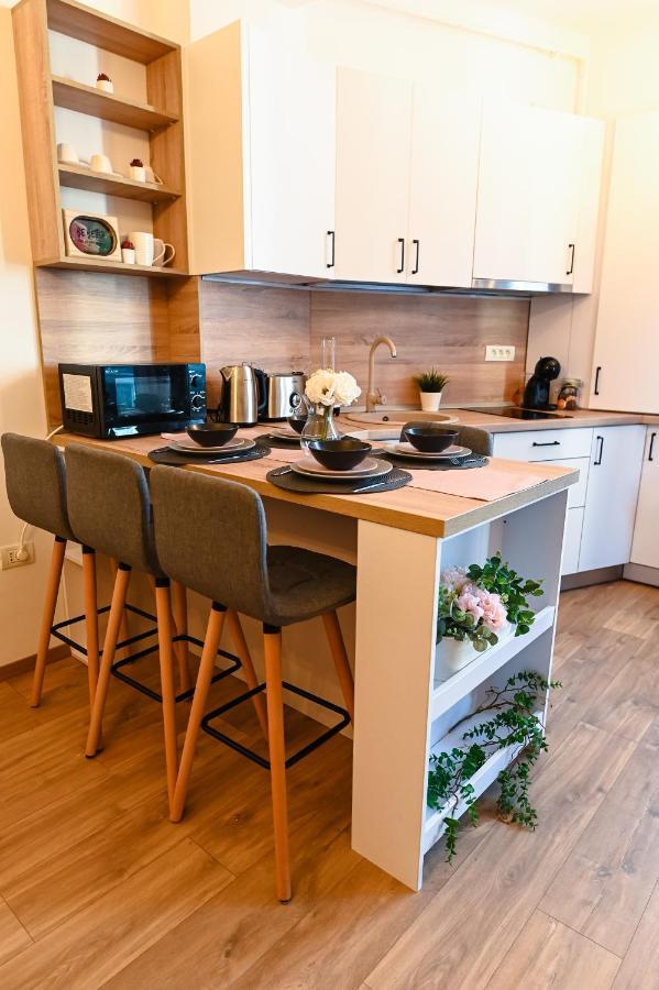 Apartament de poveste pe plajă în Building Ștefan Resort Năvodari Extérieur photo